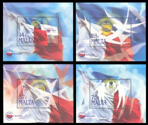 Malta 2005 Scott #1228-1231 Mint Never Hinged