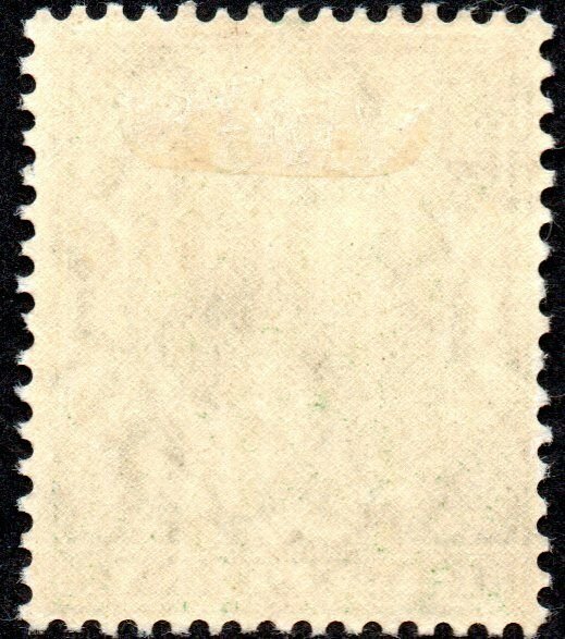 1913 Sg 353 N14/6 ½d bright green Royal Cypher Mounted Mint