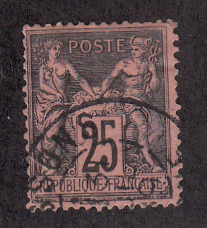 France - 1886 - SC 100 - Used