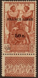 Somalia Coast Scott 223 Mint never hinged.