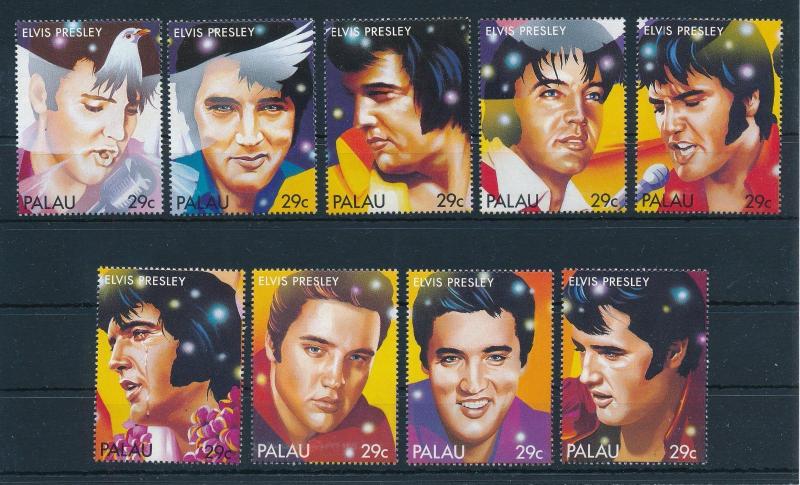 [75177] Palau 1992 Music Elvis Presley  MNH