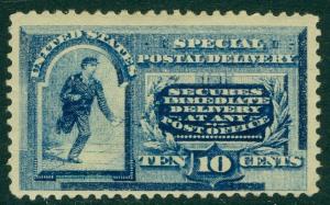 USA : 1888. Scott #E2 Mint Original Gum Hinge Remnant. Very Fresh. Catalog $500