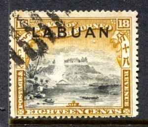 Labuan Stamp #86a USED FU SINGLE