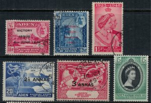 Aden-Kathiri State #12-4,6-7,28*/u  CV $7.65