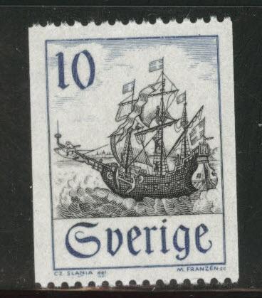 SWEDEN Scott 738 MNH** 1967 Merchant ship stamp