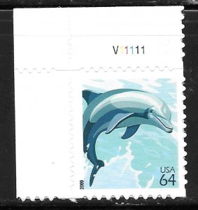 US #4388 64c Wildlife - Dolphin ~ MNH