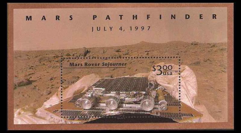 US Stamp - 1997 Mars Pathfinder Stamp Sheet -   #3178 MNH