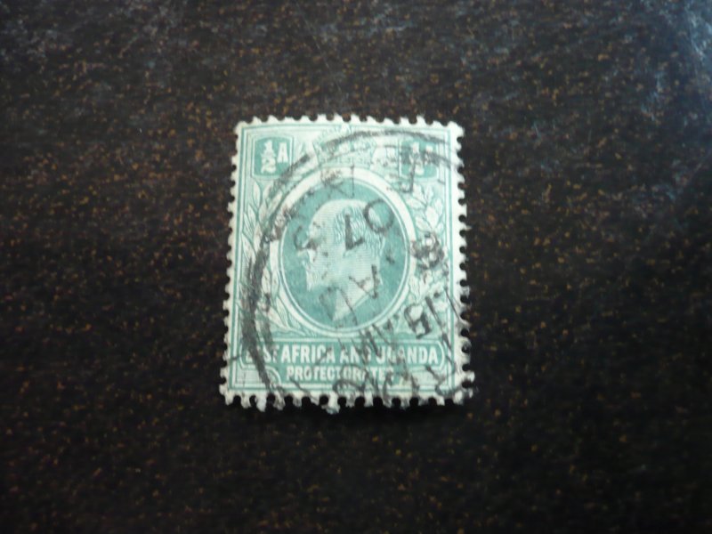 Stamps - East Africa & Uganda - Scott# 17 - Used Part Set of 1 Stamp