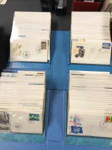 13 Albums United Nations FDC 1970’s-2000’s No Addresses 1300+ Covers