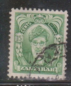 ZANZIBAR Scott # 232 Used