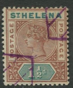 St.Helena - Scott 42 - QV Definitive -1894 - MH - Single 1.1/2p Stamp