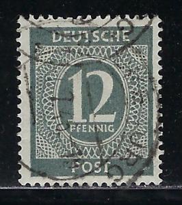 Germany AM Post Scott # 539, used