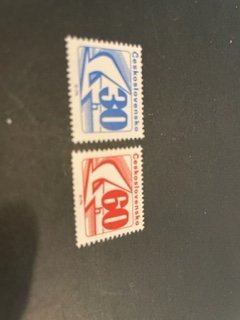 Czechoslovakia sc 1976,1977 MNH