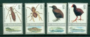 Tristan da Cunha 1987 Indigenous Flightless Speciae & habitats MUH