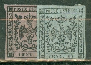 PS: Italy Modena PR3-4 mint CV $73