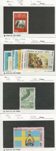 Brazil, Postage Stamp, #1125//1167 Mint NH & LH, 1969-70, JFZ