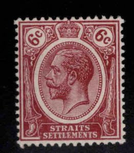 Straits Settlements Scott 188 MH* KGV stamp, wmk4,