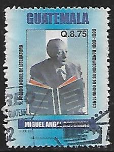 Guatemala # 474 - Miguel Angel Asturias - used   -{BRN17}