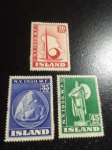 Iceland sc 213-215 MH