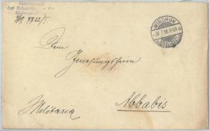 69990 - GERMAN COLONIES: SWA Namibia - POSTAL HISTORY: COVER  from WINDHUK 1906