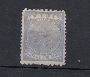 Fiji 1878 1d Blue SG39 VFU JK907