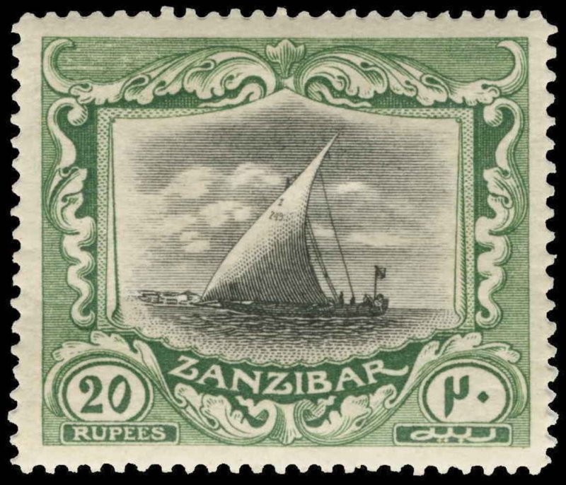 Zanzibar Scott 135 Gibbons 260b Mint Stamp