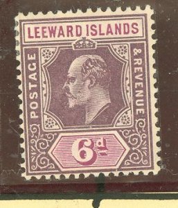 Leeward Islands #36 Mint (NH) Single (King)