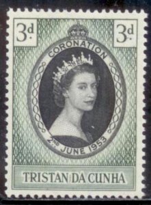 Tristan Da Cunha 1953 SC# 13 MNH-OG E32