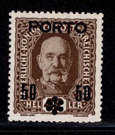 Austria  1917 Scott #J63 MNH