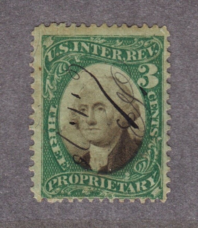 US RB3b 3c Revenue Used F-VF SCV $67.50