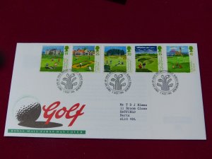 Great Britain First Day Cover 1994 Golf - Bureau cancel