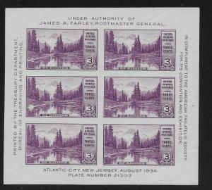 UNITED STATES SC# 750 VF/MLH