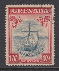 Grenada, Scott 142 var (SG 163a), used