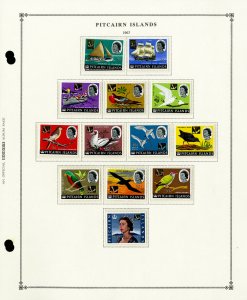 Pitcairn Islands Mint 1950s to 1980s Clean Useful Stamp Collection