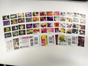 Flower style forever stamsp random style, 50 sheets total 1000 pcs