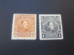 Venezuela 1924 Sc 269,282 MH