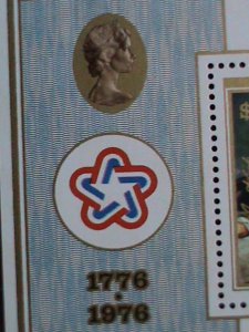 Cook Islands Stamp-1976 SC#447 American Revolution Bicentenary MNH-S/S sheet