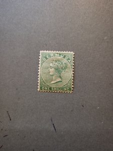 Stamps Bermuda Scott #9 hinged