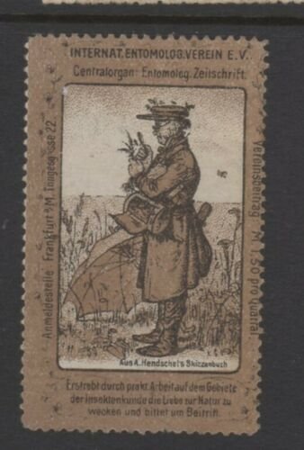 Germany- International Entomologist Association Insects Advertising Stamp NG