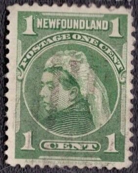 Canada Newfoundland - 80 1898 Used