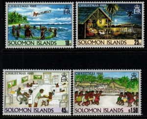 SOLOMON ISLANDS SG662/5 1989 CHRISTMAS MNH