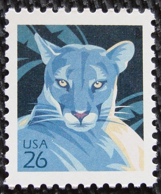 US #4137 MNH Single, Florida Panther, SCV $.60