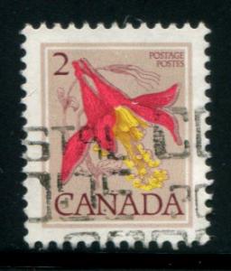 782 Canada 2c Floral Defin, used