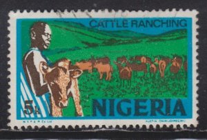 Nigeria 294A Cattle Ranching 1973