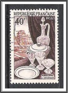 France #713 Porcelain & Glassware Used