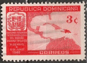 Dominican Rep. 1940: Sc. # 362; Used Single Stamp