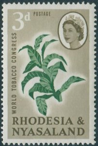 Rhodesia and Nyasaland 1963 SG43 3d Tobacco MNH