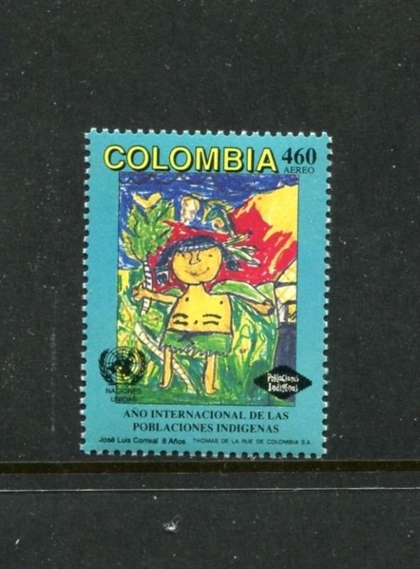 Colombia C859, MNH, Intl. Year of Indigenous People 1993. x23569