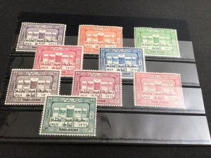 Jordan 1947 mounted mint stamps  62666 