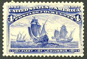 U.S. #233 MINT OG LH